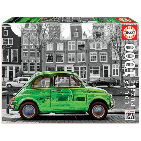 EDUCA Puzzle Auto v Amsterdamu 1000 dílků ~ 1