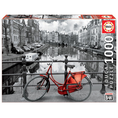 EDUCA Puzzle Amsterdam 1000 dílků