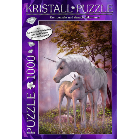 M.I.C. Puzzle s drahokamy Swarovski Můj vysněný svět 1000 dílků ~ 1
