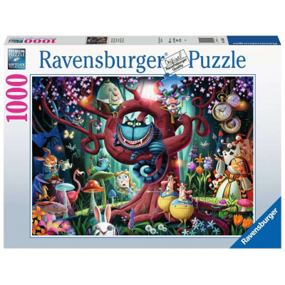 RAVENSBURGER Puzzle Skoro každý je šílený (Alenka v říši divů) 1000 dílků