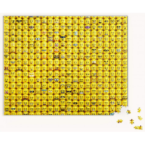 Puzzle LEGO® Minifigure Faces 1000 dílků