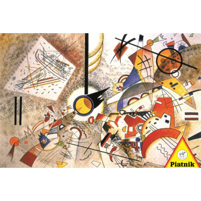 PIATNIK Puzzle Chaotický akvarel 1923, 1000 dílků
