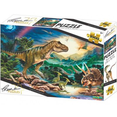 PRIME 3D Puzzle Tyranosaurus 3D 1000 dílků