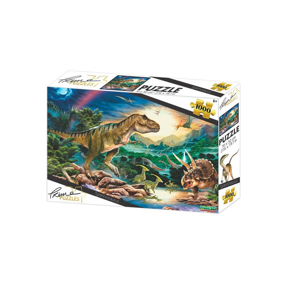 PRIME 3D Puzzle Tyranosaurus 3D 1000 dílků