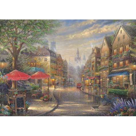 SCHMIDT Puzzle Kavárna v Mnichově 1000 dílků ~ 2
