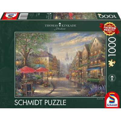 SCHMIDT Puzzle Kavárna v Mnichově 1000 dílků