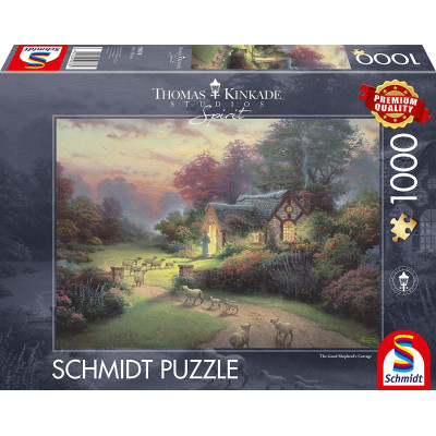 SCHMIDT Puzzle Spirit: Pastýřská chata 1000 dílků