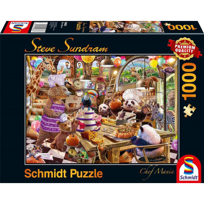 SCHMIDT Puzzle Kuchařská mánie 1000 dílků