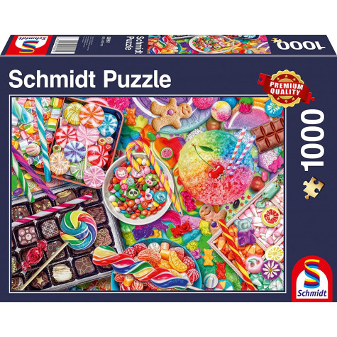 SCHMIDT Puzzle Cukrovinky 1000 dílků