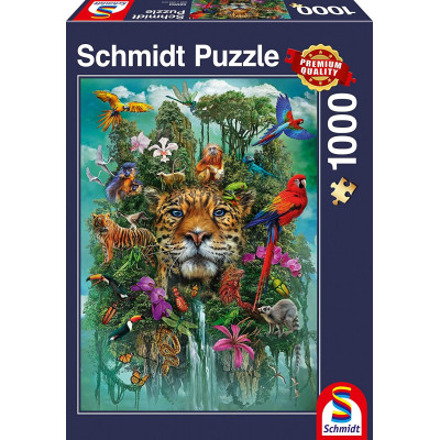 SCHMIDT Puzzle Král džungle 1000 dílků