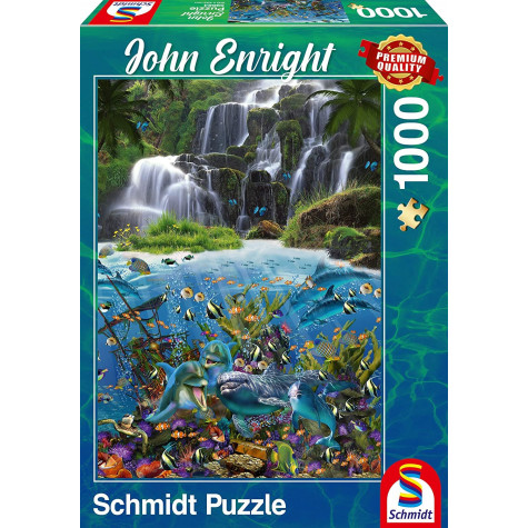 SCHMIDT Puzzle Vodopád 1000 dílků ~ 1
