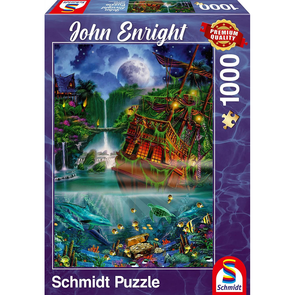 SCHMIDT Puzzle Potopený poklad 1000 dílků