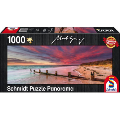 SCHMIDT Panoramatické puzzle Pláž McCrae, Autrálie 1000 dílků