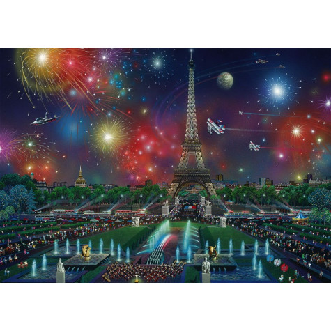 SCHMIDT Puzzle Ohňostroj nad Eiffelovou věží 1000 dílků