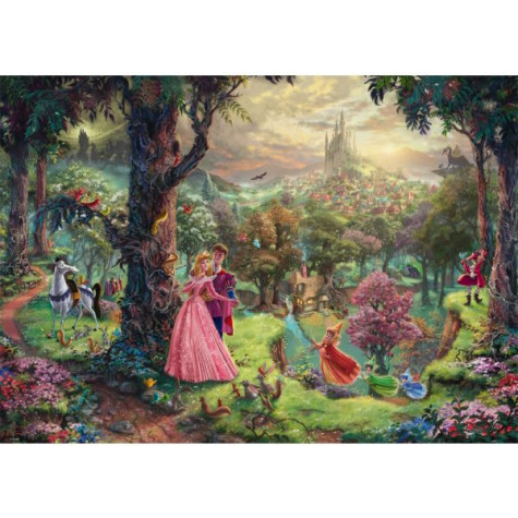 SCHMIDT Puzzle Šípková Růženka 1000 dílků ~ 2