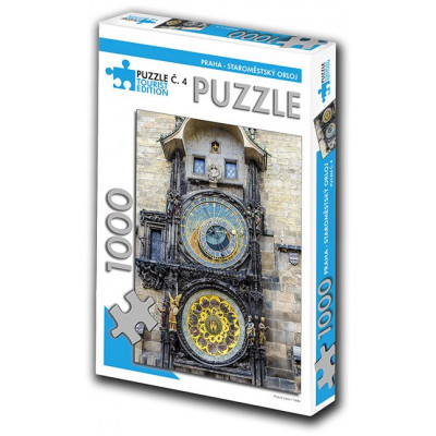 TOURIST EDITION Puzzle Praha - Staroměstský orloj 1000 dílků (č.4)
