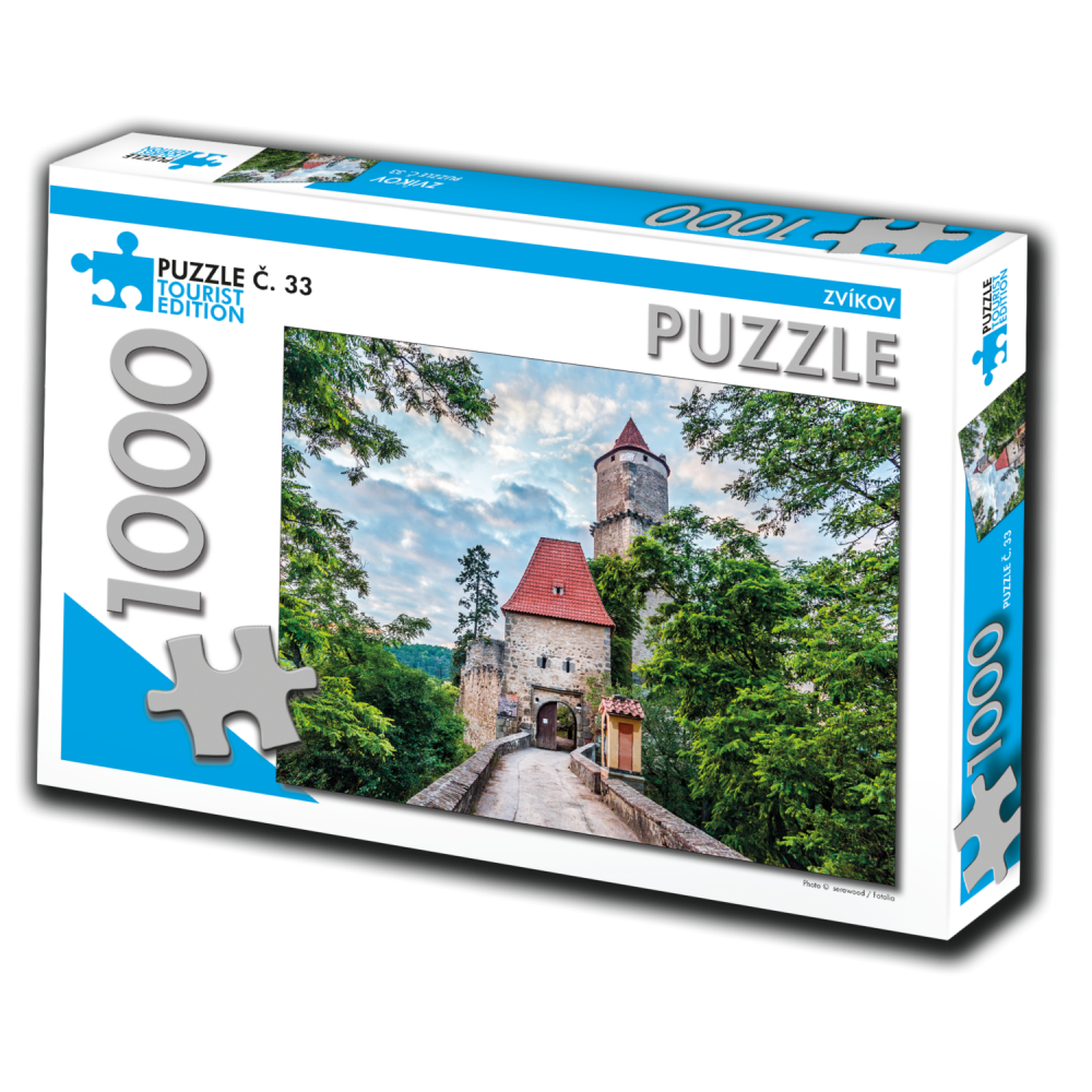 TOURIST EDITION Puzzle Zvíkov 1000 dílků (č.33)