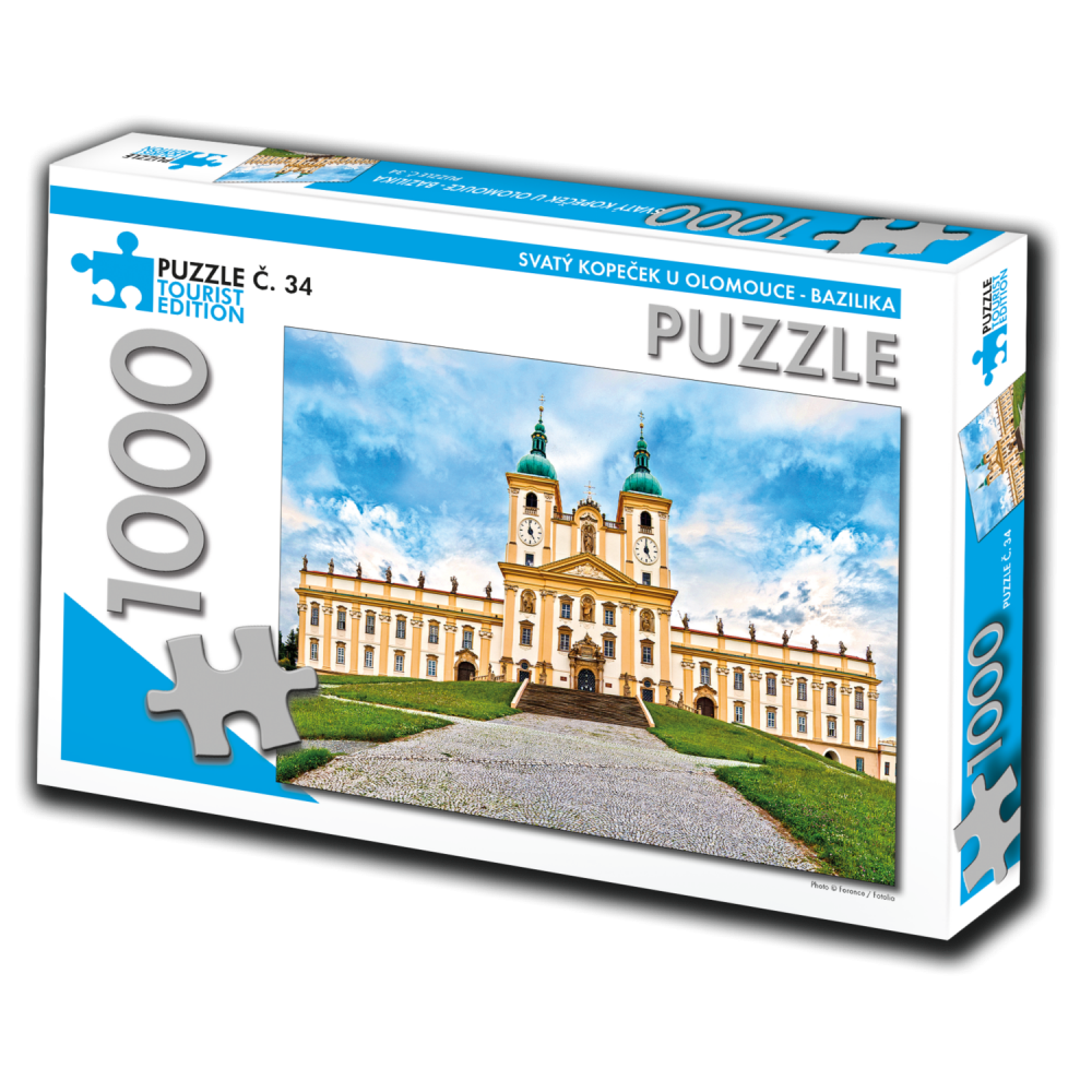 TOURIST EDITION Puzzle Svatý kopeček u Olomouce - bazilika 1000 dílků (č.34)