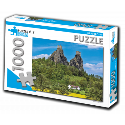 TOURIST EDITION Puzzle Hrad Trosky 1000 dílků (č.31)