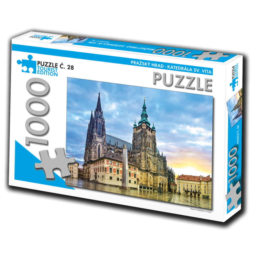 TOURIST EDITION Puzzle Katedrála sv. Víta, Praha 1000 dílků (č.28)