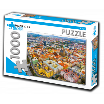 TOURIST EDITION Puzzle Plzeň 1000 dílků (č.35)