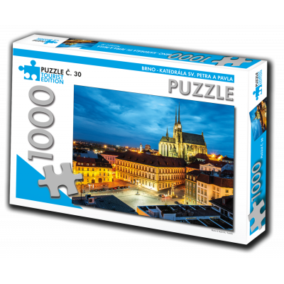 TOURIST EDITION Puzzle Katedrála sv. Petra a Pavla, Brno 1000 dílků (č.30)