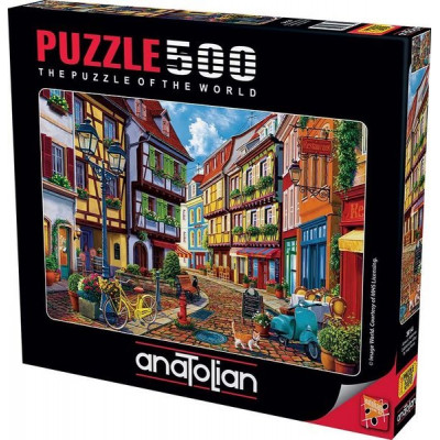 ANATOLIAN Puzzle Dlažděná ulička 500 dílků