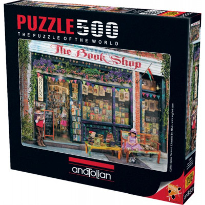 ANATOLIAN Puzzle Knihkupectví 500 dílků