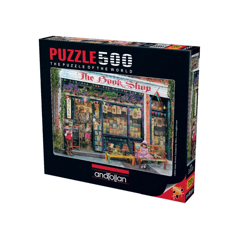 ANATOLIAN Puzzle Knihkupectví 500 dílků