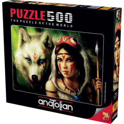 ANATOLIAN Puzzle Princezna válečnice 500 dílků