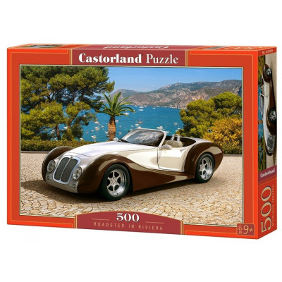 CASTORLAND Puzzle Roadster na Riviéře 500 dílků
