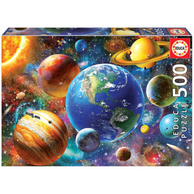 EDUCA Puzzle Sluneční soustava 500 dílků