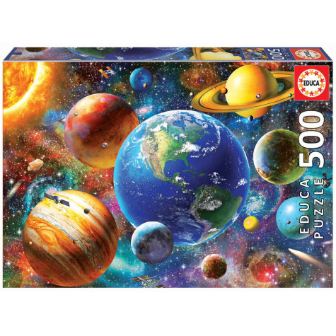 EDUCA Puzzle Sluneční soustava 500 dílků ~ 1
