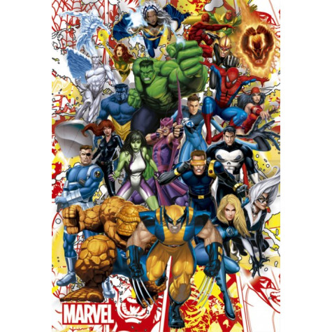 EDUCA Puzzle Hrdinové Marvel 500 dílků