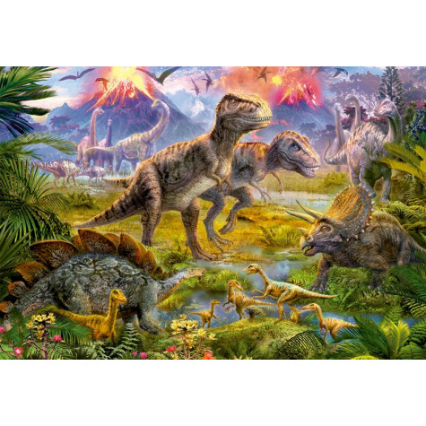 EDUCA Puzzle Setkání dinosaurů 500 dílků