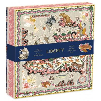 GALISON Oboustranné puzzle Liberty Maxine London 500 dílků