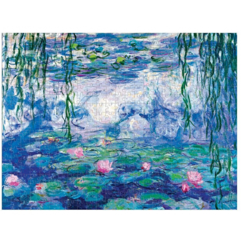 GALISON Oboustranné puzzle Monet 500 dílků ~ 2