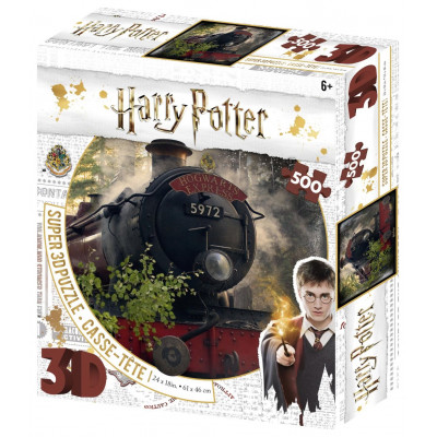 PRIME 3D Puzzle Harry Potter: Bradavický expres 3D 500 dílků