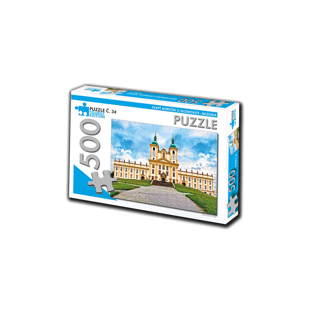 TOURIST EDITION Puzzle Svatý kopeček u Olomouce - bazilika 500 dílků (č.34)