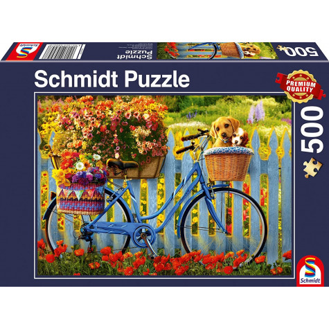 SCHMIDT Puzzle Nedělní odpočinek s přáteli 500 dílků ~ 1