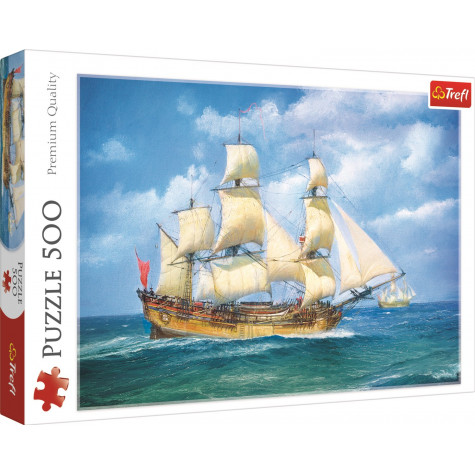 TREFL Puzzle Námořní plavba 500 dílků ~ 1