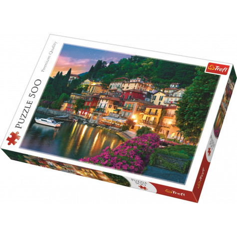TREFL Puzzle Jezero Como, Itálie 500 dílků