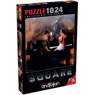 ANATOLIAN Čtvercové puzzle Tóny lásky 1024 dílků