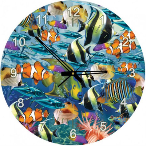 ART PUZZLE Puzzle hodiny Svět mořských ryb 570 dílků ~ 2