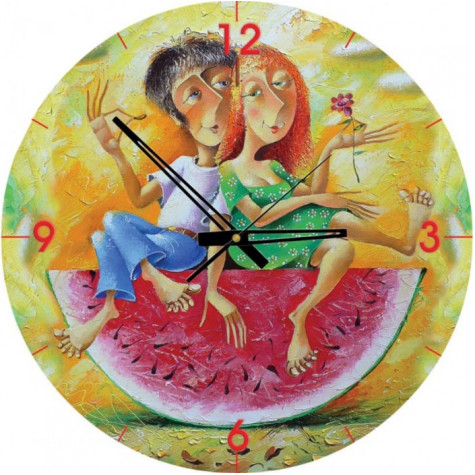 ART PUZZLE Puzzle hodiny Milujeme červenou 570 dílků ~ 2