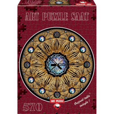 ART PUZZLE Puzzle hodiny Zlaté 570 dílků