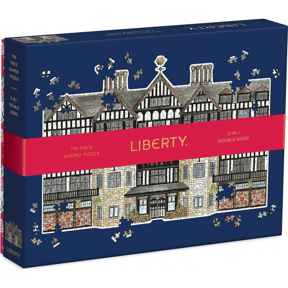 GALISON Tvarové puzzle Budova Liberty London 750 dílků