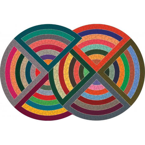 GALISON Tvarové puzzle Frank Stella: Firuzabad 750 dílků ~ 2