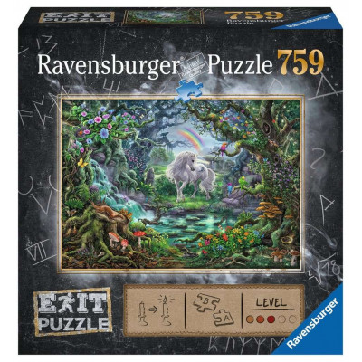 RAVENSBURGER Únikové EXIT puzzle Jednorožec 759 dílků