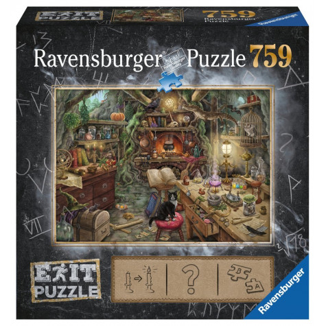 RAVENSBURGER Únikové EXIT puzzle Čarodějná kuchyně 759 dílků